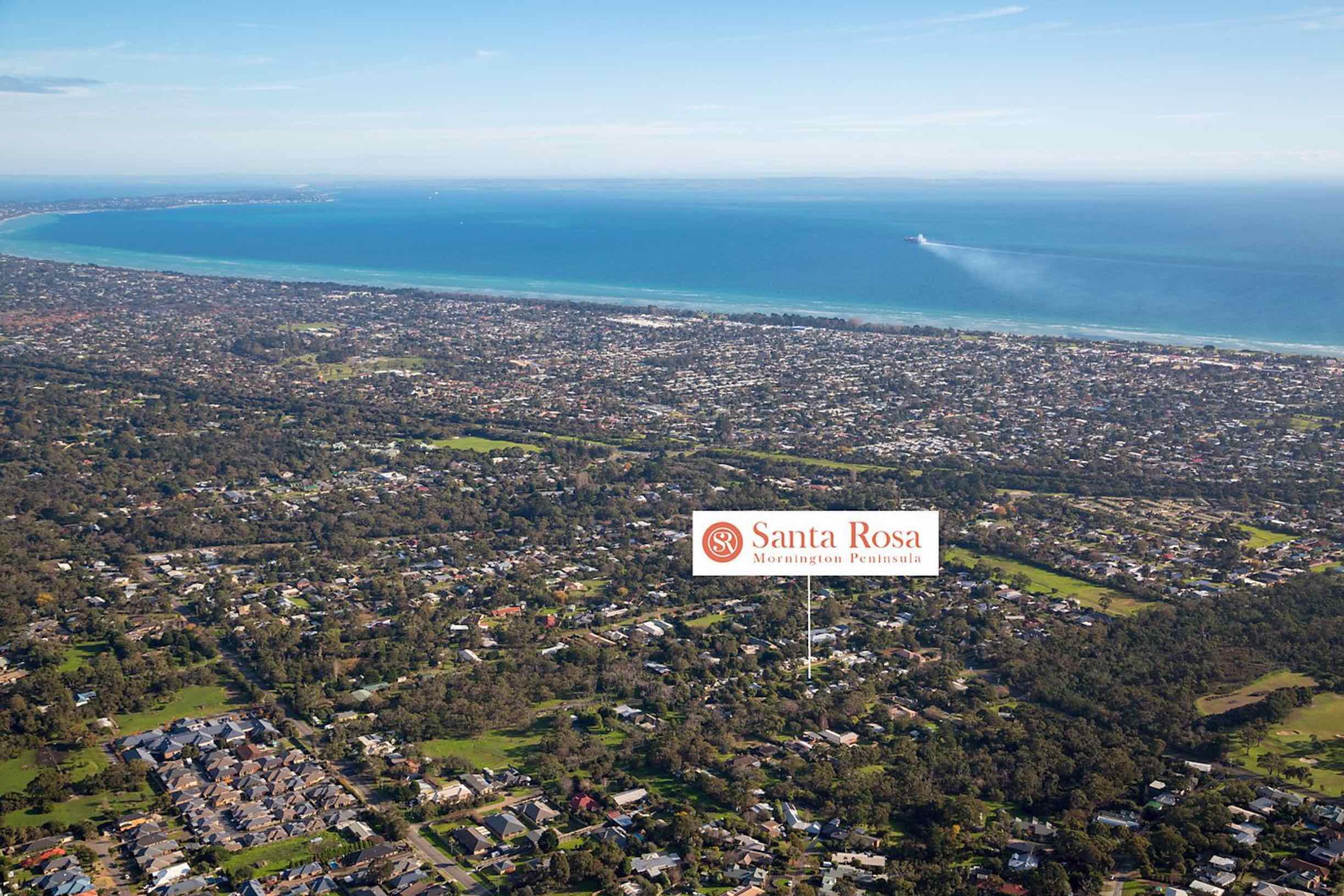 Santa Rosa Estate - Rosebud Aerial